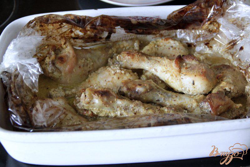 Фото приготовление рецепта: Куриные голени в  горчичном маринаде шаг №5
