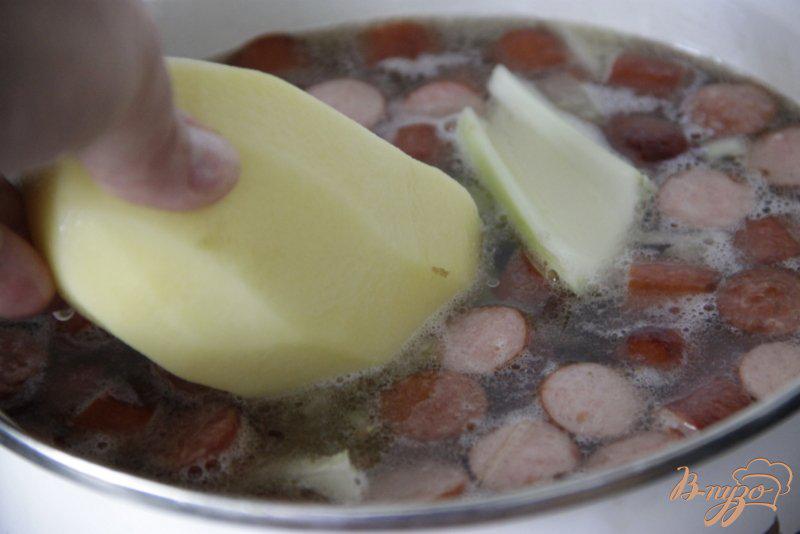 Фото приготовление рецепта: Журек - польский суп шаг №4