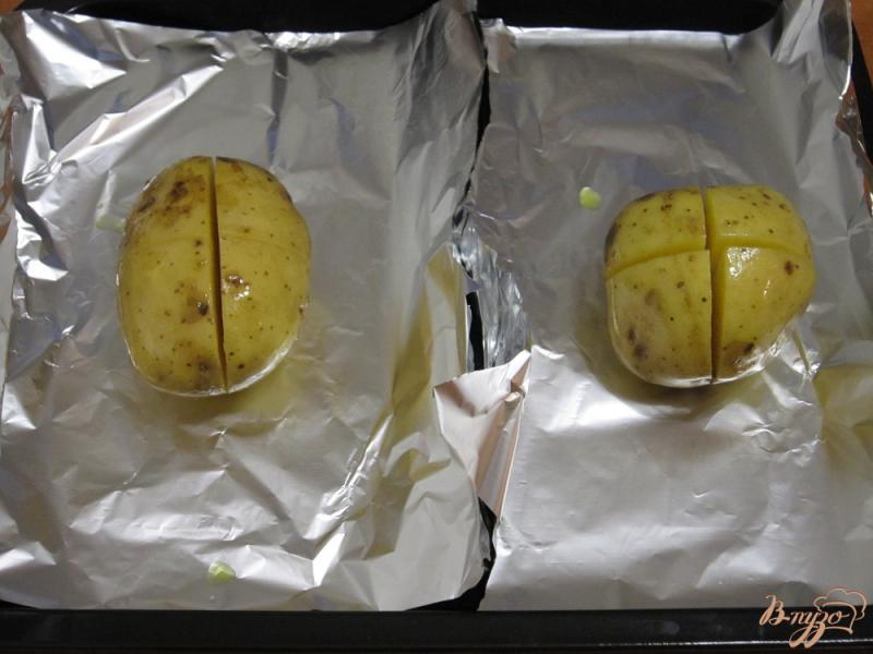 Фото приготовление рецепта: Закуска из картофеля с творогом шаг №2