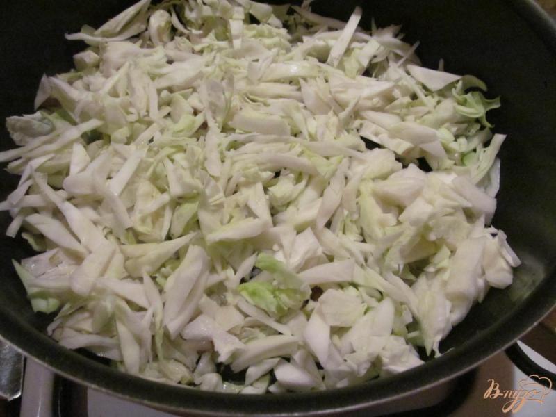 Фото приготовление рецепта: Запеканка из картофеля с капустой шаг №3
