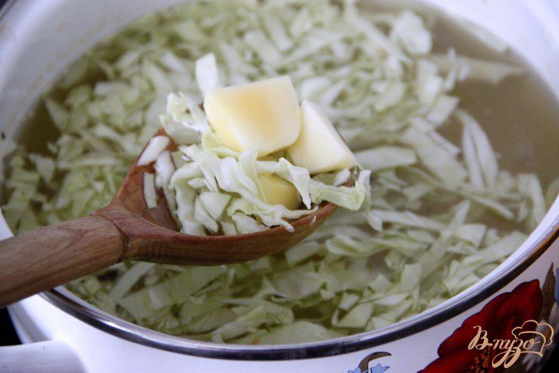 Фото приготовление рецепта: Овощной суп с куриными  фрикадельками шаг №1