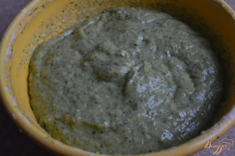 Фото приготовление рецепта: «Жареный» суп со шпинатными клецками шаг №5