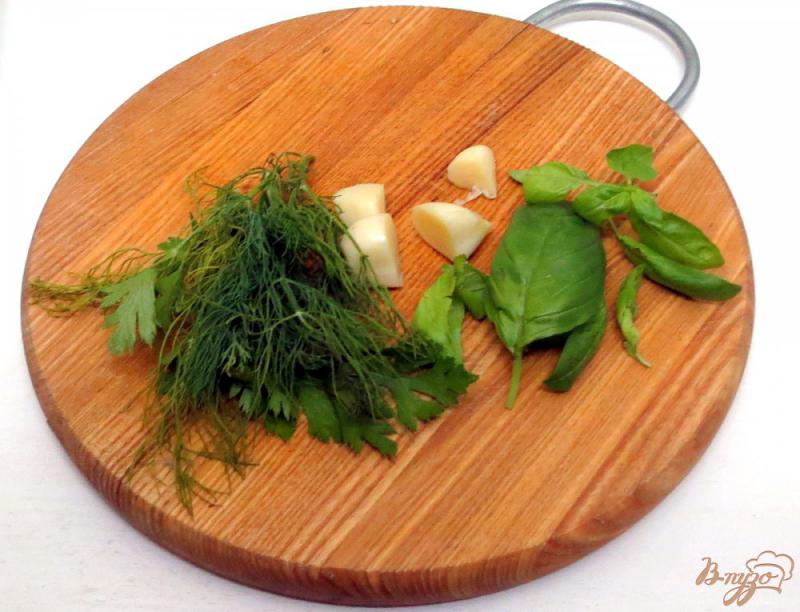 Фото приготовление рецепта: Салат из баклажанов шаг №4