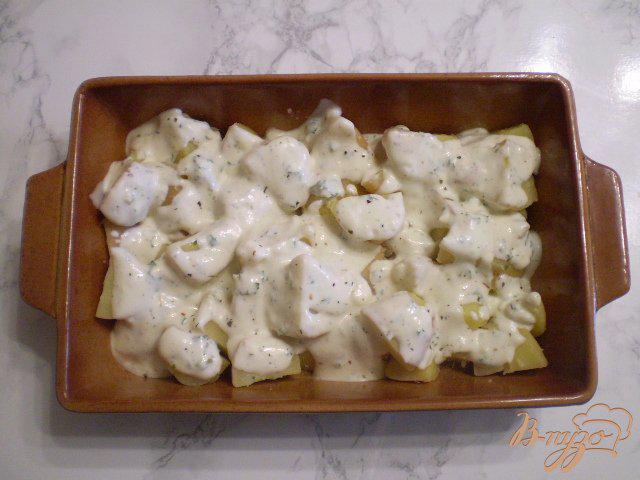 Фото приготовление рецепта: Картофель в духовке шаг №6