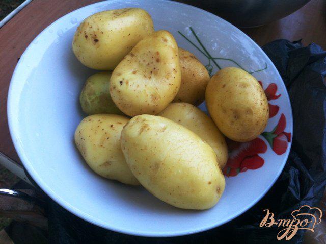 Фото приготовление рецепта: Картофель запеченный на углях шаг №1