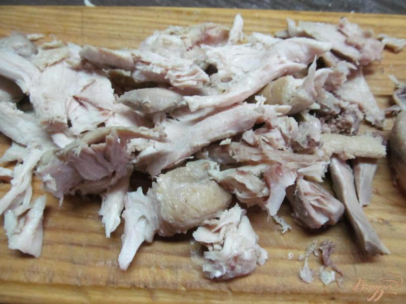 Фото приготовление рецепта: Паштет из курицы с шампиньоном шаг №4