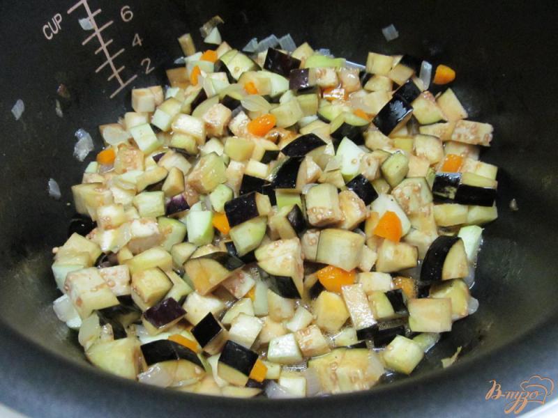 Фото приготовление рецепта: Салат из баклажан в мультиварке шаг №4