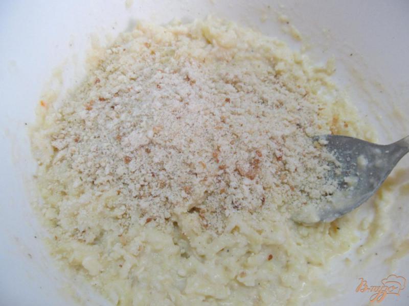 Фото приготовление рецепта: Картофельный пирог - запеканка шаг №3