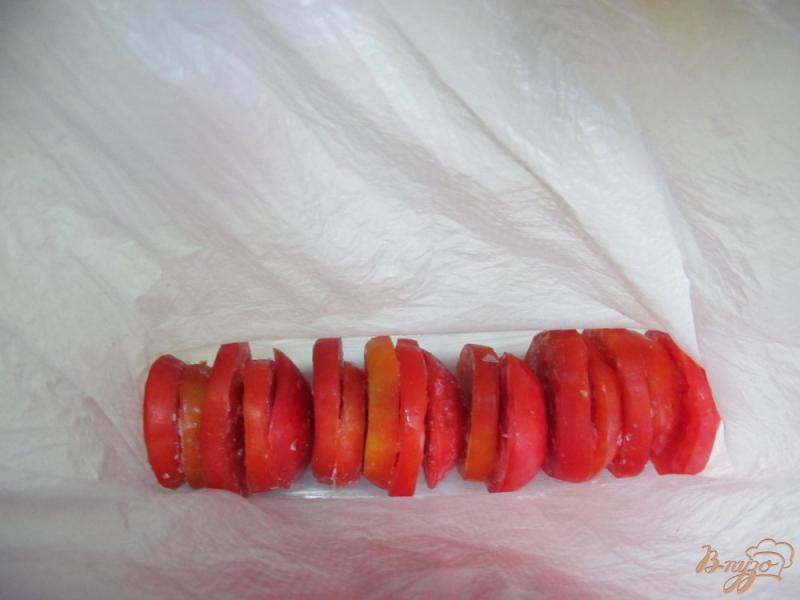 Фото приготовление рецепта: Замороженные помидоры шаг №5