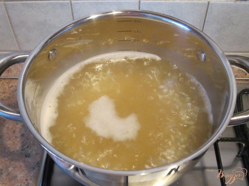 Фото приготовление рецепта: Армянский суп «Брндзи апур» шаг №5