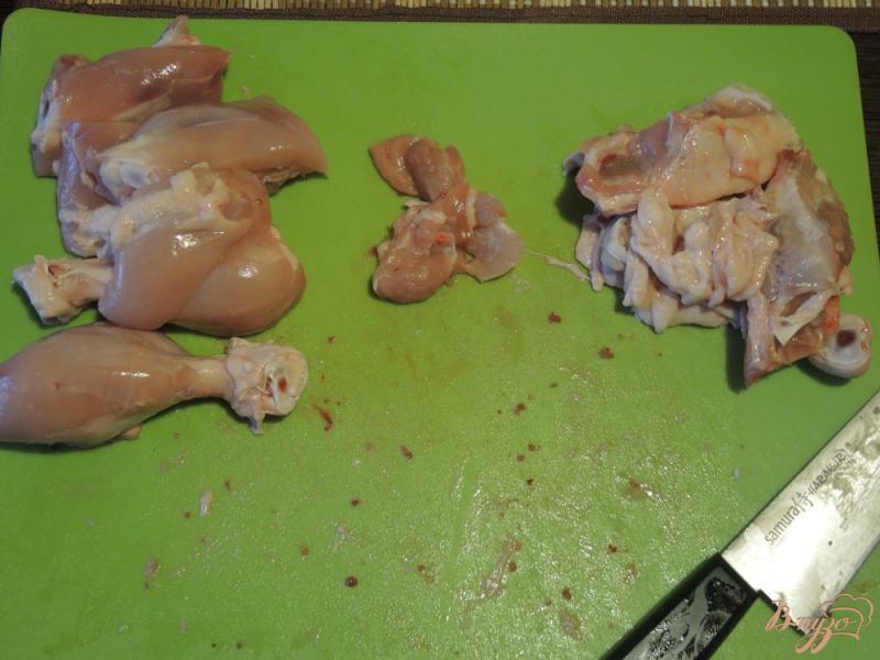 Фото приготовление рецепта: Курица в чатни с овощами шаг №1