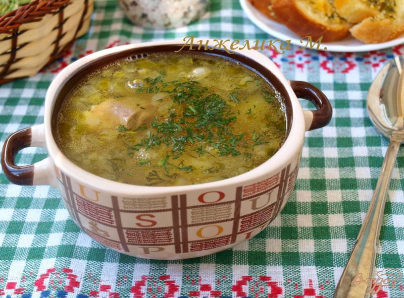 Фото приготовление рецепта: Суп с говядиной и фасолью шаг №6