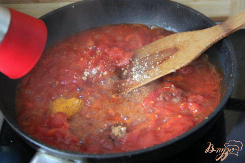 Фото приготовление рецепта: Куриное филе в томатно-медовом соусе шаг №7