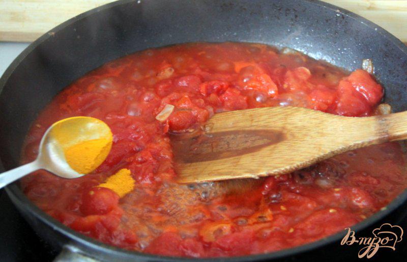 Фото приготовление рецепта: Куриное филе в томатно-медовом соусе шаг №6