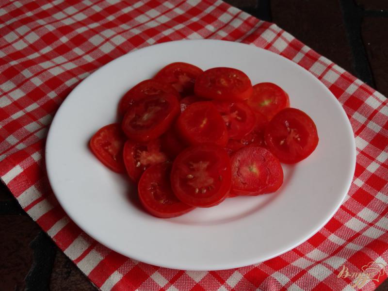 Фото приготовление рецепта: Овощной салатик с мятой и лаймовой заправкой шаг №1