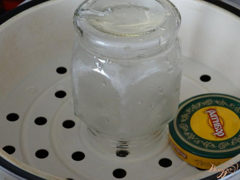 Фото приготовление рецепта: Черника протертая с сахаром на агар-агаре шаг №6