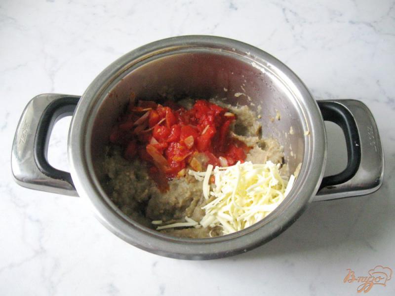 Фото приготовление рецепта: Суп-пюре из баклажанов шаг №11