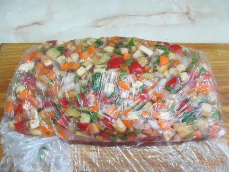 Фото приготовление рецепта: Как заморозить овощи на зиму для первых блюд шаг №5