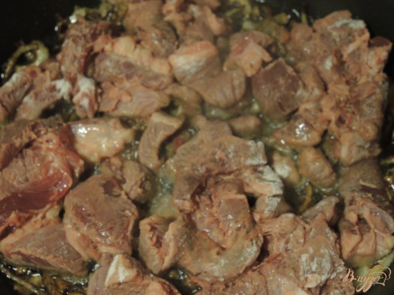 Фото приготовление рецепта: Мясо по-строгановски шаг №8