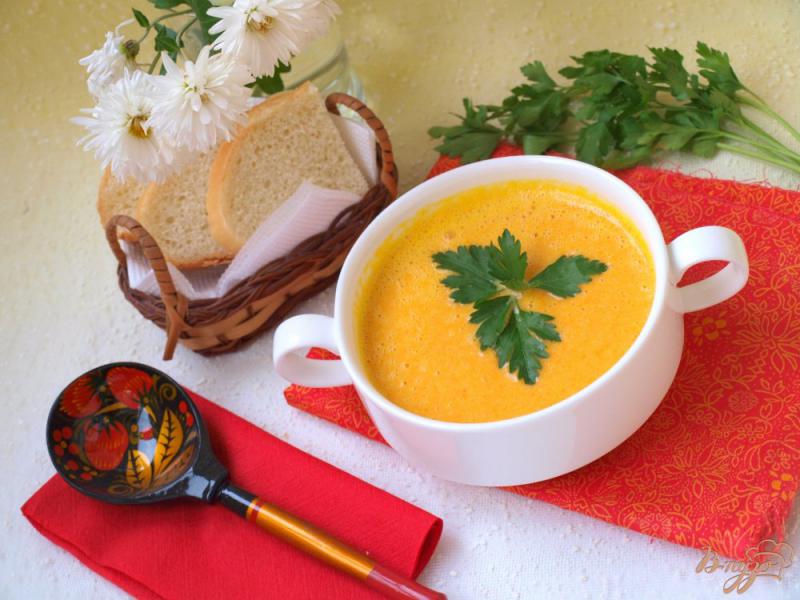 Фото приготовление рецепта: Морковный суп-пюре шаг №5