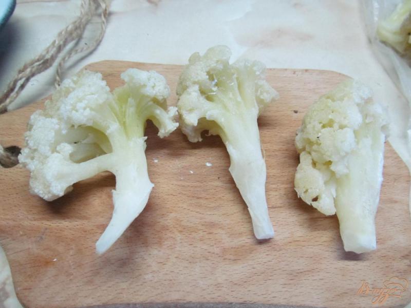 Фото приготовление рецепта: Как заморозить на зиму цветную капусту шаг №9