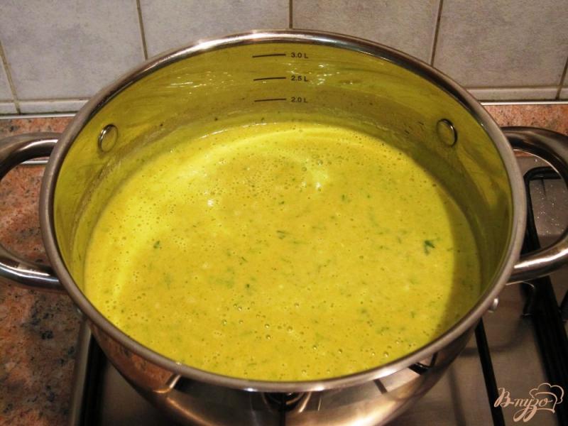 Фото приготовление рецепта: Овощной суп-пюре с тилапией шаг №12