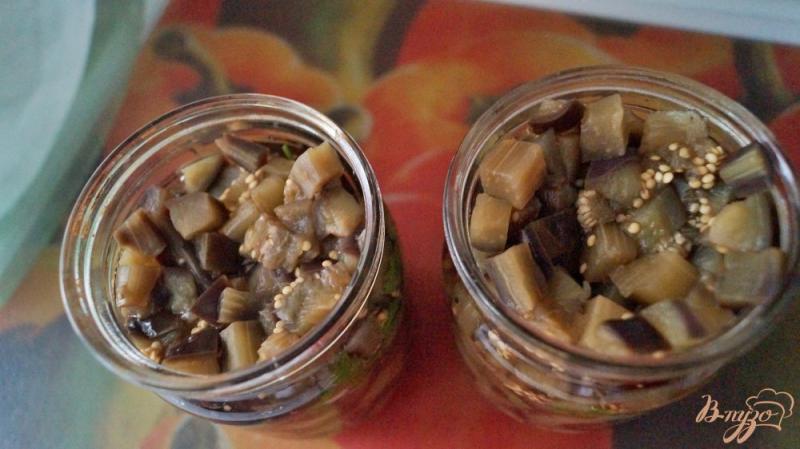 Фото приготовление рецепта: Баклажаны как грибы на зиму шаг №5