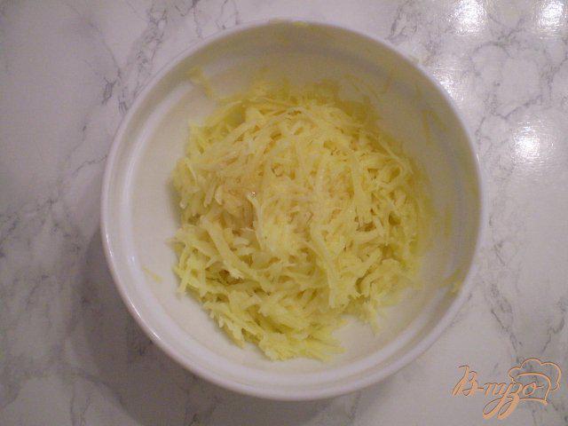 Фото приготовление рецепта: Драники картофельные с тыквой шаг №2