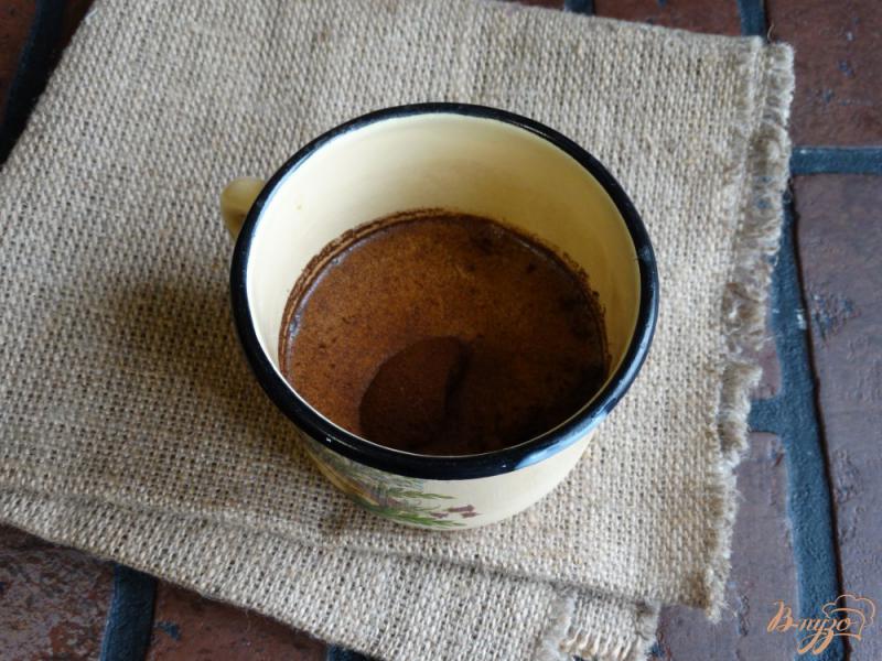 Фото приготовление рецепта: Шоколадно-кофейные блинчики шаг №1