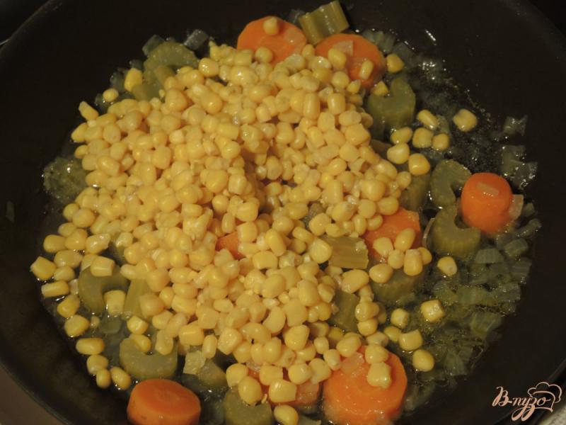 Фото приготовление рецепта: Суп-пюре из кукурузы шаг №6