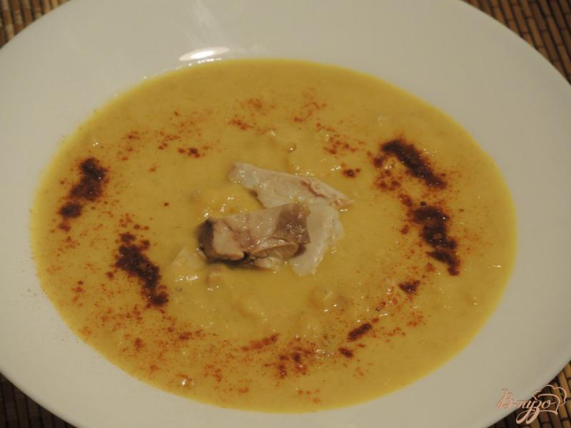 Фото приготовление рецепта: Суп-пюре из кукурузы шаг №10