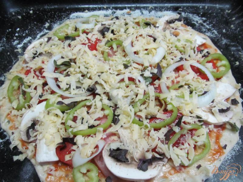 Фото приготовление рецепта: Пицца шаг №6