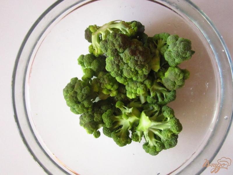 Фото приготовление рецепта: Запеканка с брокколи и цветной капустой шаг №1