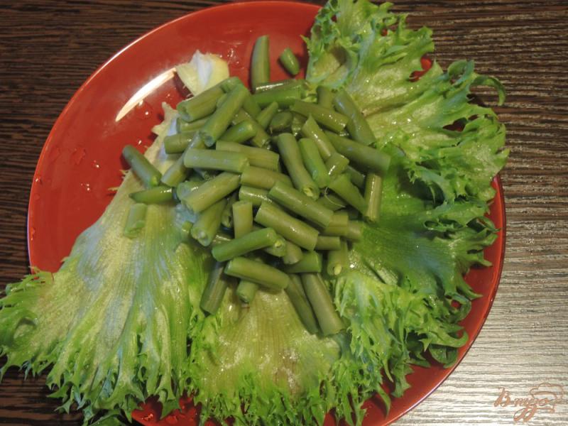 Фото приготовление рецепта: Тёплый салат с говядиной и овощами шаг №9