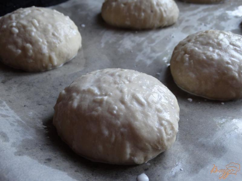 Фото приготовление рецепта: Хлебные булочки с рисом шаг №9