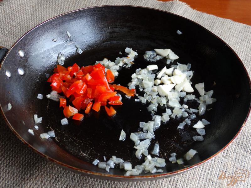 Фото приготовление рецепта: Мясные тефтели под соусом из баклажанов шаг №14