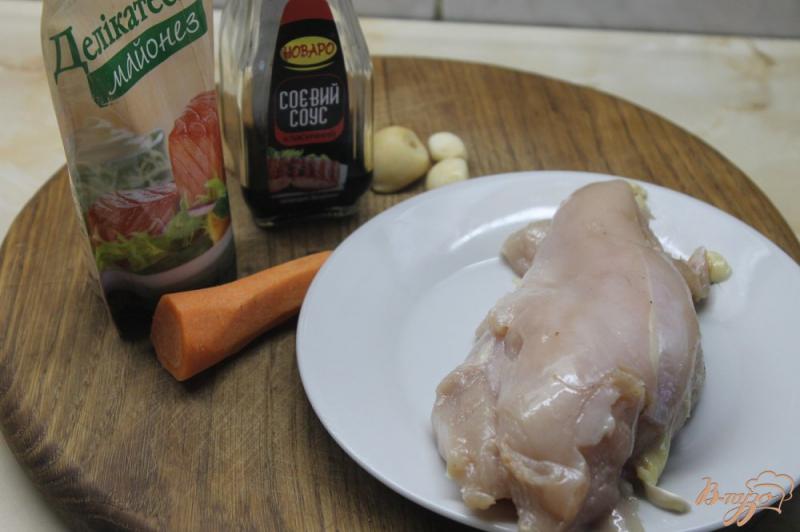 Фото приготовление рецепта: Буженина с куриного филе шаг №1