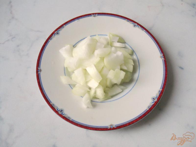 Фото приготовление рецепта: Картофель с тыквой и курицей. шаг №3