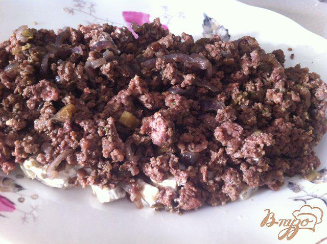 Фото приготовление рецепта: Закуска из баклажан с восточным мотивом шаг №9