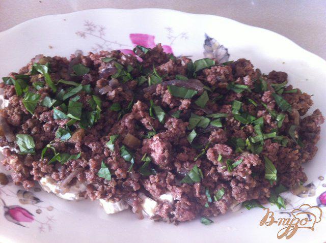 Фото приготовление рецепта: Закуска из баклажан с восточным мотивом шаг №10