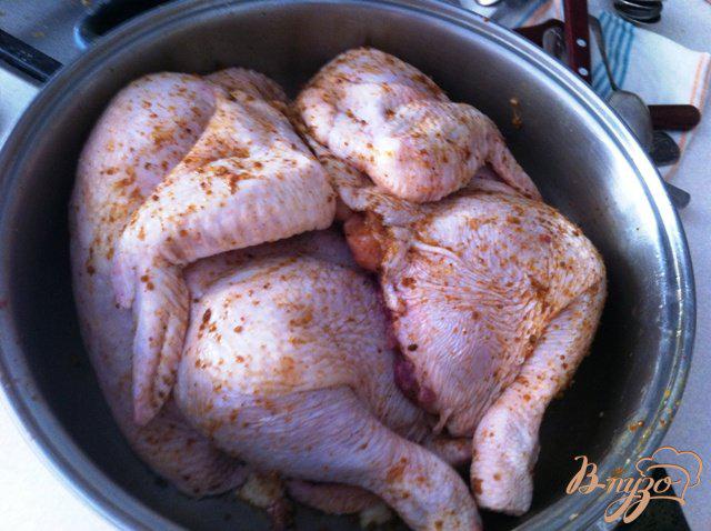 Фото приготовление рецепта: Курица по грузински шаг №3