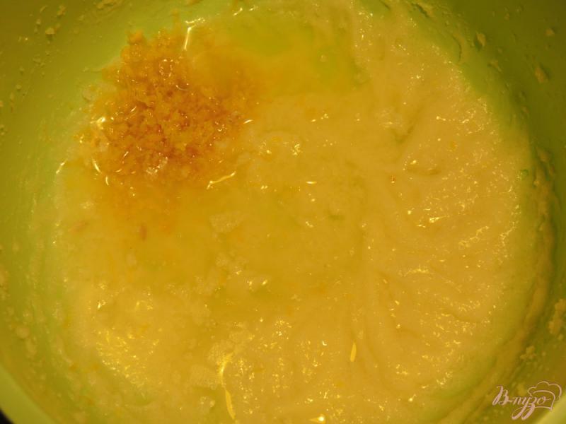 Фото приготовление рецепта: Лёгкие лимонные печенья шаг №4