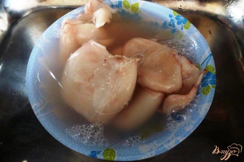 Фото приготовление рецепта: Котлеты из кальмаров с рисом шаг №1