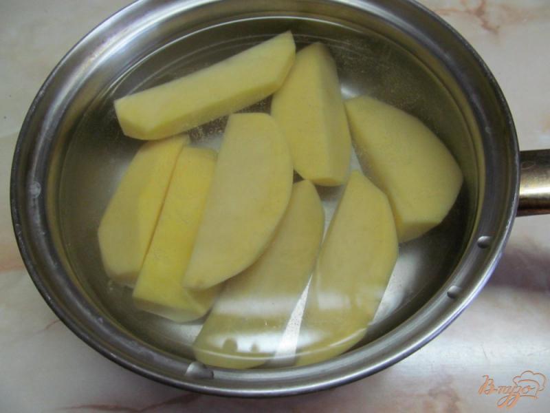 Фото приготовление рецепта: Чамп - картофельное пюре шаг №1