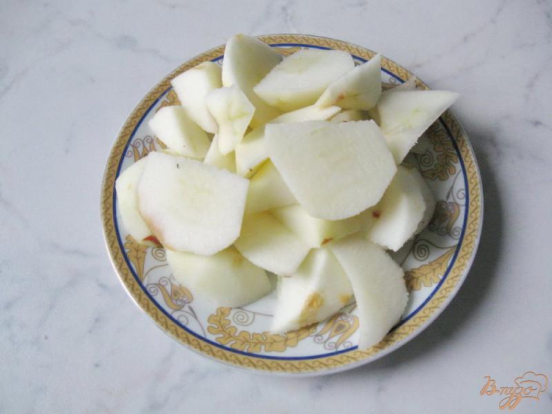 Фото приготовление рецепта: Смузи из тыквы, яблока и апельсина шаг №2