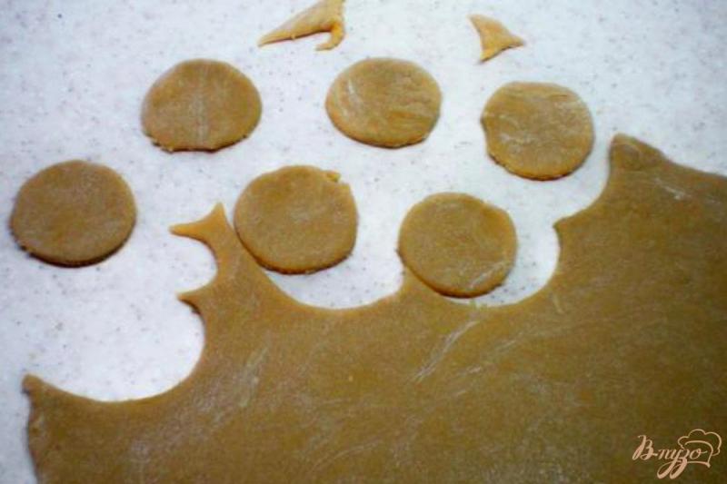 Фото приготовление рецепта: Печенье с заварным кофе шаг №4