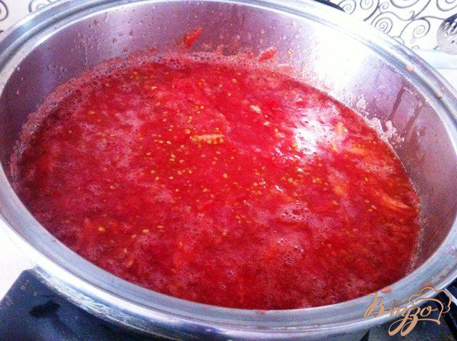 Фото приготовление рецепта: Томатный соус домашний шаг №3