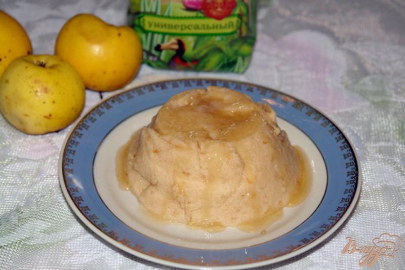 Фото приготовление рецепта: Яблочный крем шаг №9
