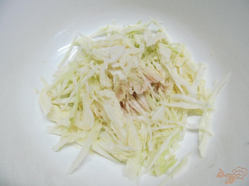Фото приготовление рецепта: Салат из капусты с куриным мясом шаг №1