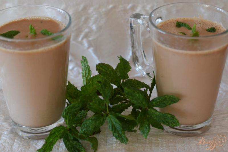 Фото приготовление рецепта: Шоколадно-мятный чай шаг №9